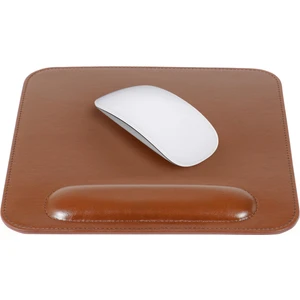 Ot217 Deri Bilek Destekli Mouse Pad - Taba