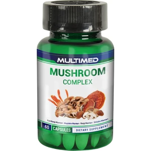 Mushroom Complex (Kordisep Reishi Shiitake Maitake) 60 Sert Kapsül