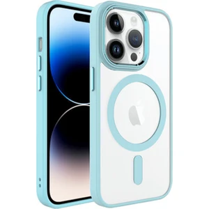 Apple iPhone 14 Pro Uyumlu Soft Akrilik Magsafe Seri Arka Koruma Kılıf