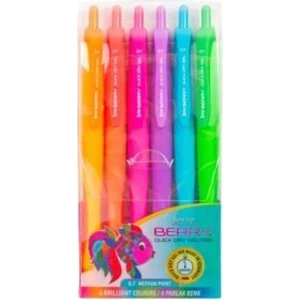 Berry Jel Kalem 07MM Karma Blıster 6'lı
