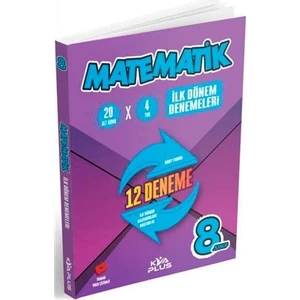 Koray Varol Akademi  8.Sınıf Ilk Dönem Matematik Denemeleri