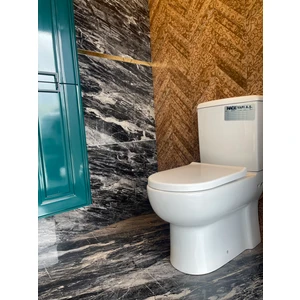 Omega Duvara Sıfır Klozet + Rezervuar + Yavaş Kapanır Kapak + İç Takım