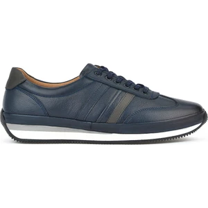 Erkek  Deri Sneaker 1311002 060 Lacivert