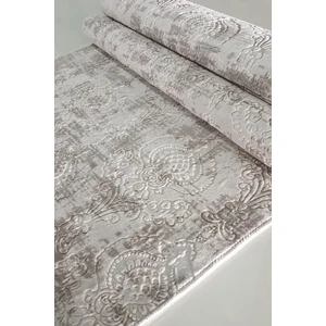 Babil Home Kaymaz Tabanlı Kesme Rulo Kabartmalı Salon Koridor Mutfak Halı Yolluk Vzr Bej