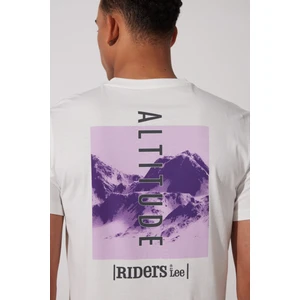 Riders By Lee Riders By Lee Regular Fit %100 Pamuk Bisiklet Yaka Petrol Mavisi Tişört