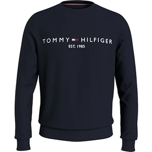 Tommy Hilfiger Bisiklet Yaka Mavi Erkek Sweatshirt MW0MW11596DW5