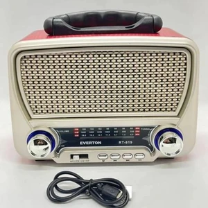 RT-819 Radyo Solar Güneş Enerjili El Feneri Bluetooth Fm Radyo USB Sd Mp3 Çalar