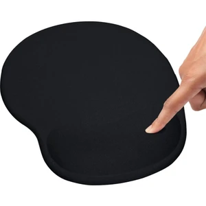 Black Deer Siyah Bilek Destekli Mouse Pad Flexible Ergonomik Kaymaz Taban Mouse Pad