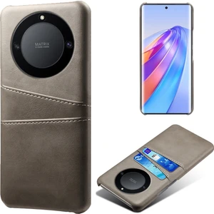 Onur Için X40 5g / X9A 5g / Magic5 Lite 5g Pu Deri Kaplamalı Sert Pc Hybrid Telefon Kılıfı Şok Geçirmez Anti-Çizgiye Dönem Çift Kart Yuvaları Kapak (Yurt Dışından)