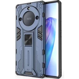 Onur Için X40 5g / X9A 5g / Magic5 Lite 5g Kickstand Koruyucu Telefon Kasası Damla Geçirmez Sert Pc Yumuşak Tpu Hibrid Kapak (Yurt Dışından)