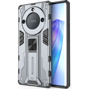 Onur Için X40 5g / X9A 5g / Magic5 Lite 5g Kickstand Koruyucu Telefon Kasası Damla Geçirmez Sert Pc Yumuşak Tpu Hibrid Kapak (Yurt Dışından)