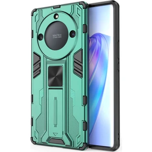 Onur Için X40 5g / X9A 5g / Magic5 Lite 5g Kickstand Koruyucu Telefon Kasası Damla Geçirmez Sert Pc Yumuşak Tpu Hibrid Kapak (Yurt Dışından)