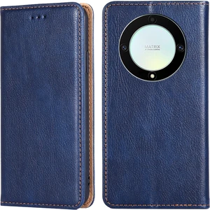 Onur Için X40 5g / X9A 5g / Magic5 Lite 5g Pu Deri Deri Cüzdan Telefon Kılıfı Manyetik Kapalı Otomatik Kapalı Şok Geçirmez Stand Kapağı (Yurt Dışından)