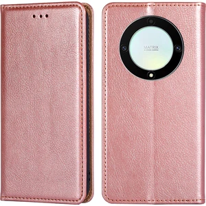 Onur Için X40 5g / X9A 5g / Magic5 Lite 5g Pu Deri Deri Cüzdan Telefon Kılıfı Manyetik Kapalı Otomatik Kapalı Şok Geçirmez Stand Kapağı (Yurt Dışından)