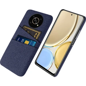 Honor Için Magic4 Lite 5G/X30/X9 4g/x9 5g Çift Kart Yuvaları Kumaş + Pc Geri Kılıf Kişisi Doku Koruyucu Telefon Kapağı (Yurt Dışından)