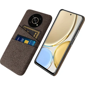 Honor Için Magic4 Lite 5G/X30/X9 4g/x9 5g Çift Kart Yuvaları Kumaş + Pc Geri Kılıf Kişisi Doku Koruyucu Telefon Kapağı (Yurt Dışından)