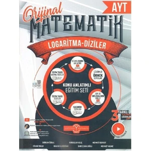 Orijinal Yayınları  AYT Matematik Logaritma Diziler Konu Anlatımlı 2024-2025