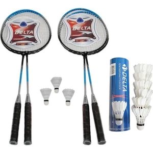 4 Adet Badminton Raketi + Çantası + 6 Deluxe Kaz Tüyü + 3 Plastik Toplam 9 Badminton Topu Seti