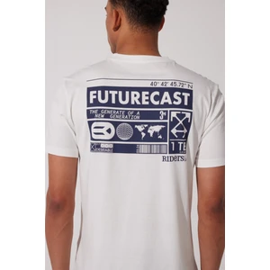 Riders By Lee Riders By Lee Loose Fit %100 Pamuk Bisiklet Yaka Mor Tişört