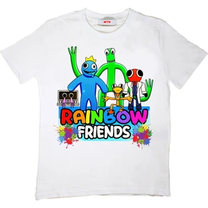 Rainbow Friends Çocuk Tişört Unisex
