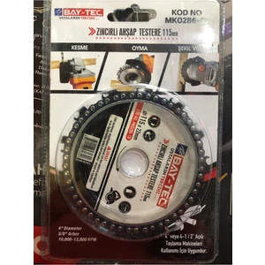 MK0286-10 Zincirli Ahşap Testere 115MM
