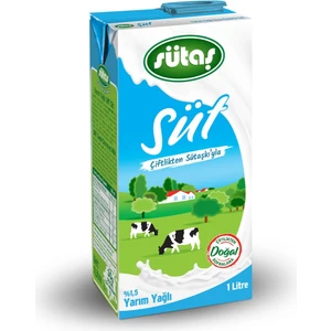 Yarım Yağlı Süt 1 L
