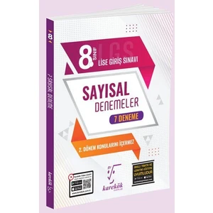 Karekök Yayıncılık 8. Sınıf LGS Sayısal 7'li Deneme Karekök Yayıncılık