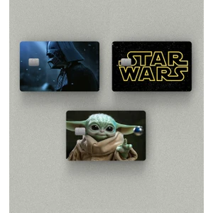 Star Wars 3'lü Set Kredi Kartı & Akbil Sticker Kaplama