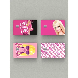 Material Girl 4'lü Set Kredi Kartı & Akbil Sticker Kaplama
