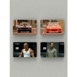 Hızlı ve Öfkeli 4'lü Set Kredi Kartı & Akbil Sticker Kaplama
