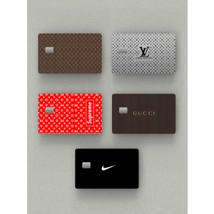 Markalar 5'li Set Kredi Kartı & Akbil Sticker Kaplama
