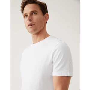 Marks & Spencer Saf Pamuklu Kısa Kollu T-Shirt