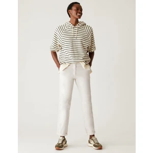 Marks & Spencer Yüksek Bel Slim Fit Chino Pantolon