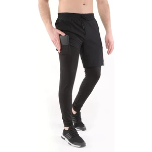 Ghassy Co. Erkek Running Compression Hızlı Kuruma Micropoly Halısaha Antrenman Gym Fitness Koşu Uzun Taytlı Şort