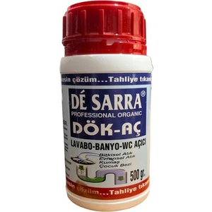 Dök Aç Lavabo Wc Banyo Gider Açıcı 1 Adet 500GR 1 Adet 1000GR