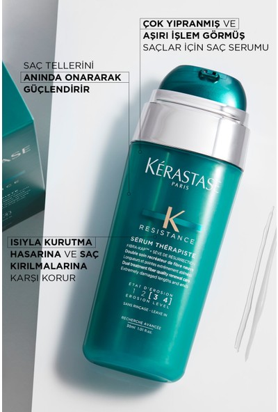 Kerastase Resistance Therapist Sérum Çok Yıpranmış Ve Aşırı İşlem Görmüş Saçlara Onarıcı Serum 30ml