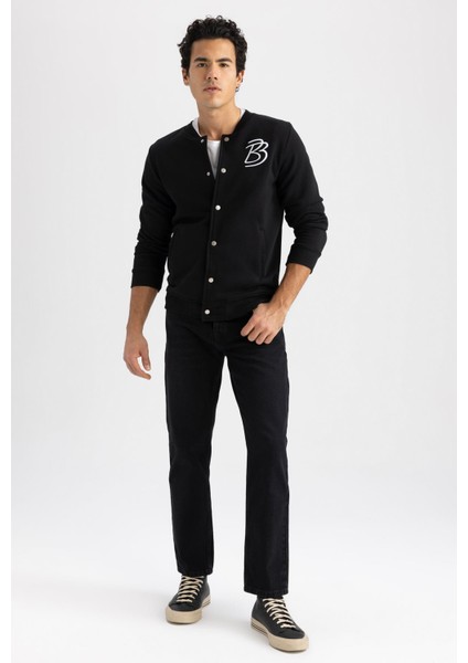 Regular Fit Kolej Yaka Bomber Hırka Z9633AZ22AU