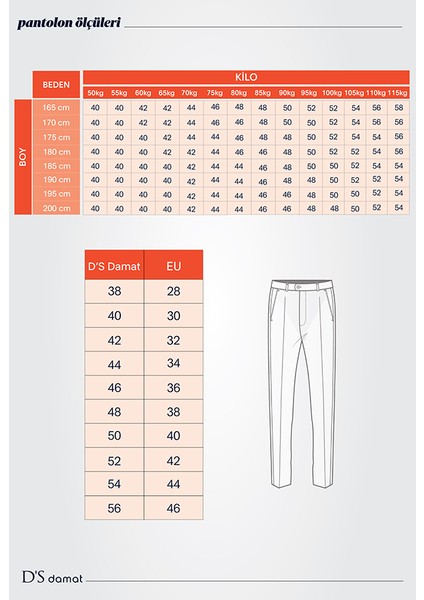 Slim Fit Lacivert Armürlü Yandan Cepli Pamuklu Chino Pantolon 7HCC3ORT10001