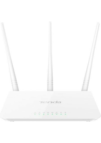 F3 4 Port Wifi Router 3 Antenli