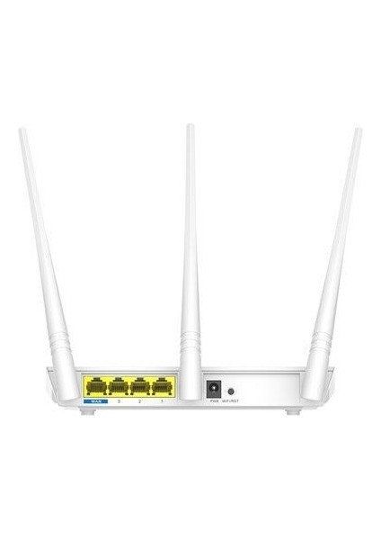 F3 4 Port Wifi Router 3 Antenli