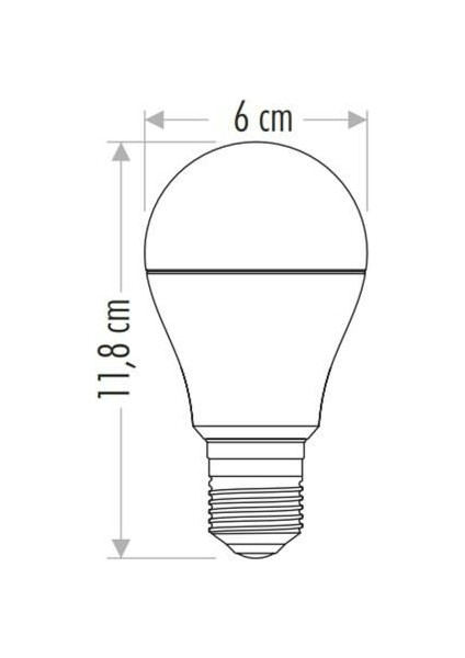 CT-4278 12 Watt Dimlenebilir LED Ampul Beyaz