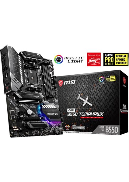 Msı Mag B550 Tomahawk Am4 Ryzen Ddr4 HDMI Dp