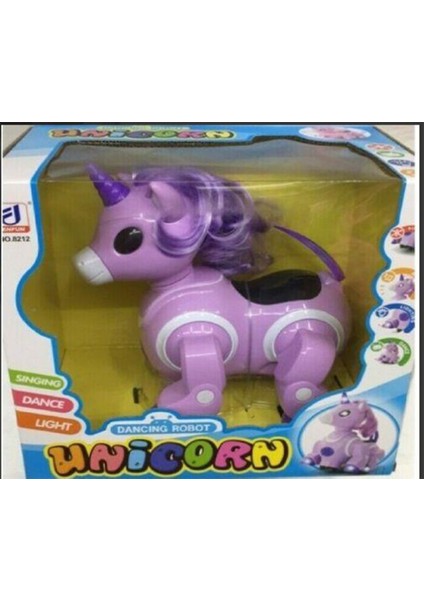 Unicorn 8212 Dancing Robot Sesli Müzikli Işıklı Hareketli 3+