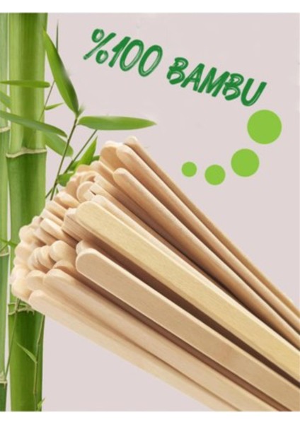 Bambu Ahşap Karıştırıcı 11 cm 400 Adet