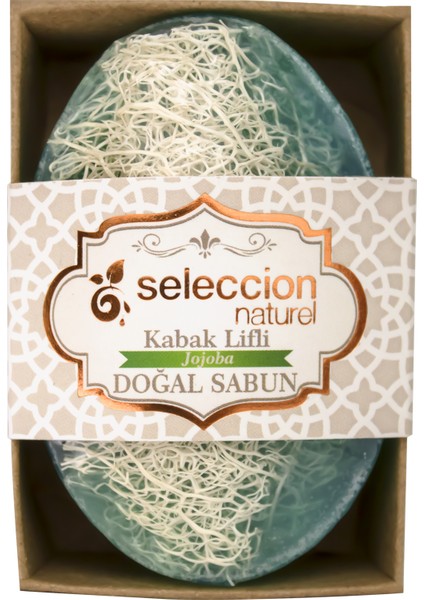 Natural Doğal Kabak Lifli Jojoba Sabun 120 gr