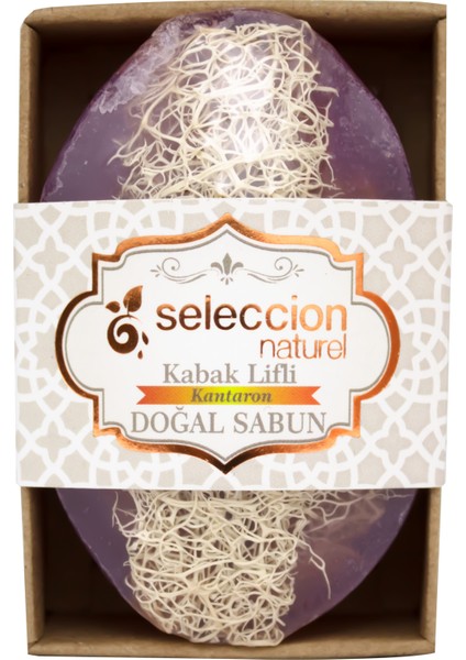 Natural Doğal Kabak Lifli Kantaron Sabun 120 Gr