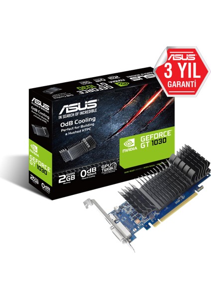 GT1030-SL-2G-BRK 2gb 64BIT Gddr5 Hdmı/dvı Pcı 3.0 Ekran Kartı