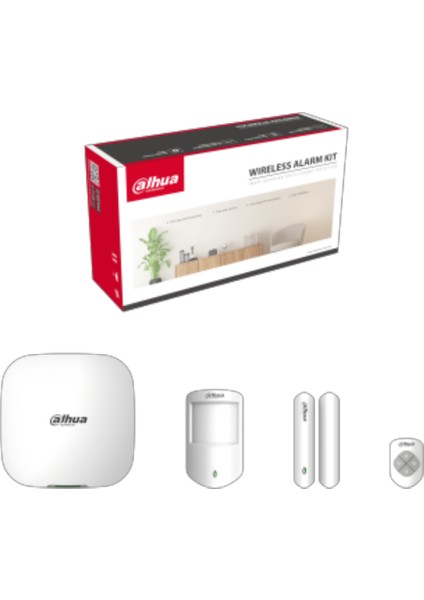 Kablosuz Alarm Kiti  / ART-ARC3000H-03-GW2(868) Wifi+2G Alarm Seti