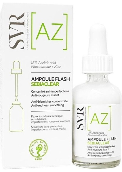 Sebiaclear Az Ampoule Flash Leke ve Konsantre Serum 30ML