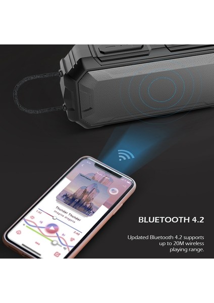 EBS-306 Wiress Bluetooth Hoparlör (Yurt Dışından)